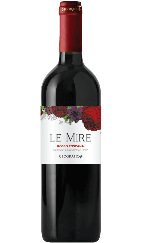 Le Mire rosso: dégustez un vin rouge sec élégant aux arômes fruités
