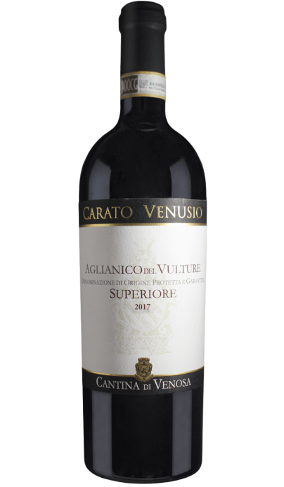 Carato Venusio Aglianico del Vulture Superiore 2017 - vin rouge italien (Basilicate)