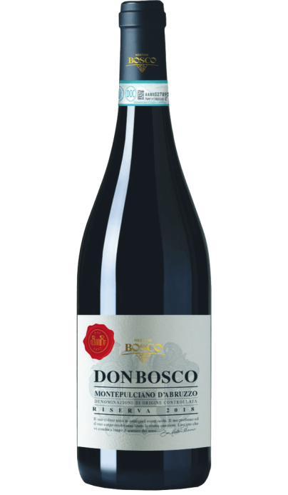 Don Bosco Montepulciano d'Abruzzo riserva 2018 - vin rouge italien (Abruzzes)