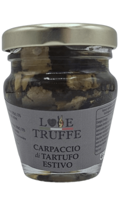 Carpaccio de truffes - Nourriture italienne