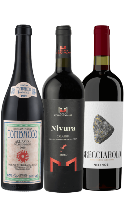 Coffret de 3 vins rouges italiens