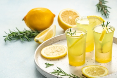 Limoncello italien.